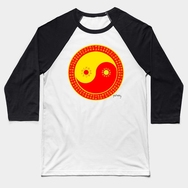 Chinese agriculture calendar Baseball T-Shirt by telberry